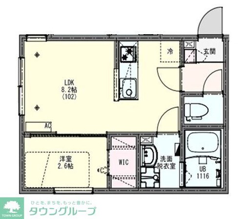 KLEIS岩槻の物件間取画像